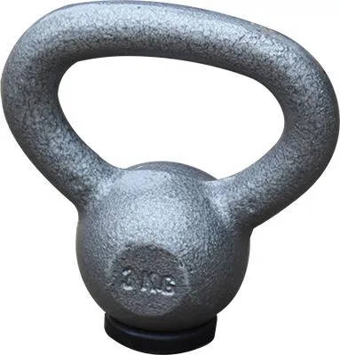 Svartlackerad Kettlebell