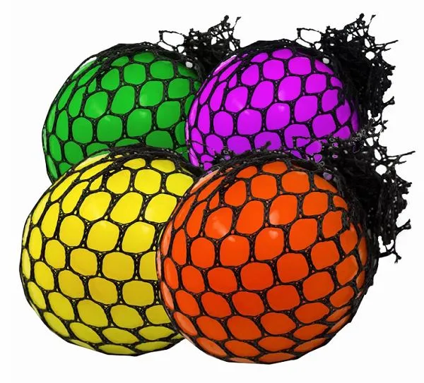 Stress och ångest minskande boll