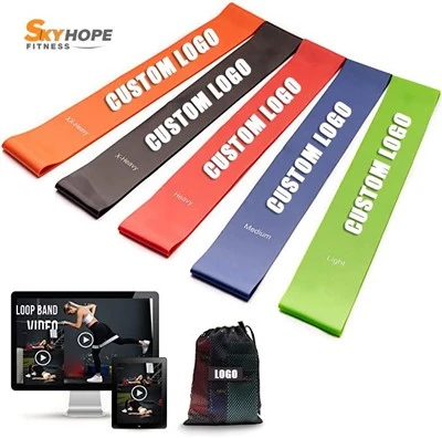 Latex Elastic Resistance Band Loops
